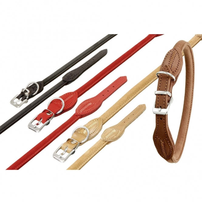 Karlie Buffalo Rond Halsband - Zwart - 60cm / 10mm