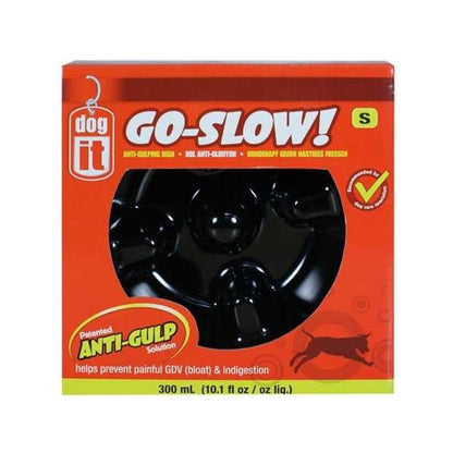 DOGIT Go-Slow anti-schrokbak zwart 600 ml