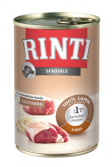 Rinti Sensible Lam + Rijst - 400 g