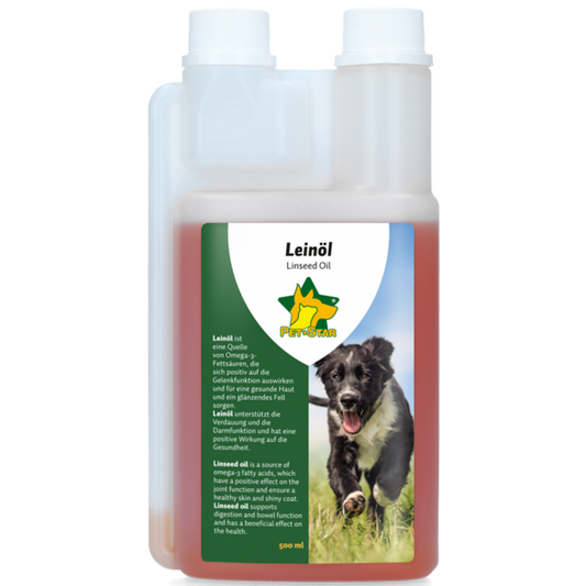 Pet-Star lijnzaadolie 500ml