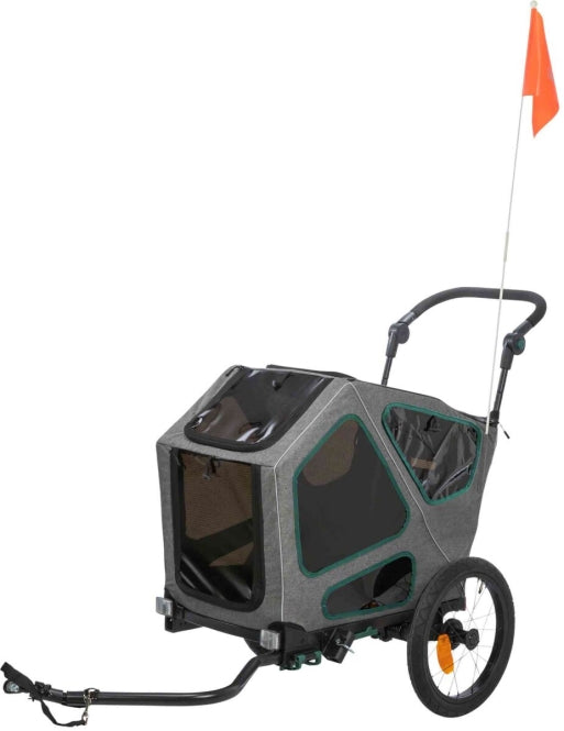 Trixie Fietskar voor grote honden met vering - S / tot 25kg