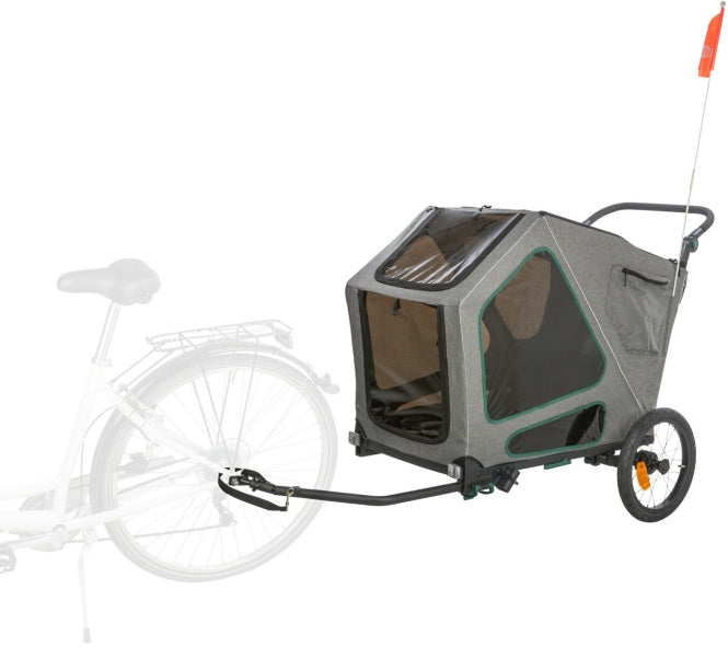 Trixie Fietskar voor grote honden met vering - L / tot 45kg