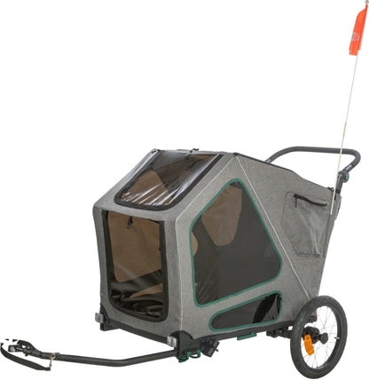 Trixie Fietskar voor grote honden met vering - L / tot 45kg
