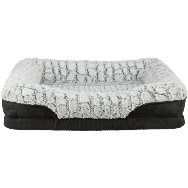 Trixie Vital Bed Lino - zwart/grijs - 110 × 75 cm