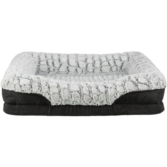 Trixie Vital Bed Lino - zwart/grijs - 70 × 55 cm