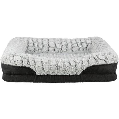 Trixie Vital Bed Lino - zwart/grijs - 90 × 65 cm
