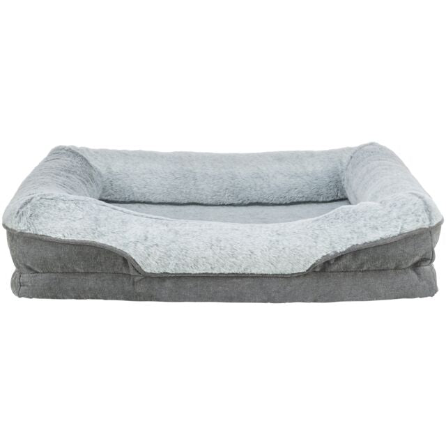 Trixie Vital Bed Lino Soft - grijs/lichtgrijs - 70 × 55 cm