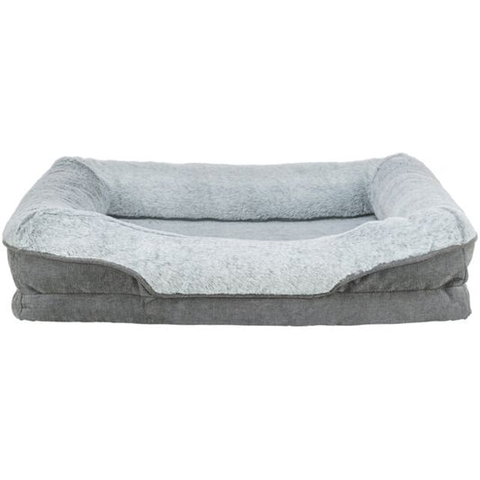 Trixie Vital Bed Lino Soft - grijs/lichtgrijs - 70 × 55 cm