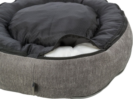 Trixie Vital Bed Lennox, rond - grijs - ø 70 cm