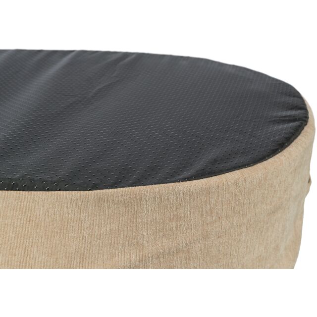 Trixie Vital Bed Lino Soft, ovaal - beige/crème - 60 × 45 cm