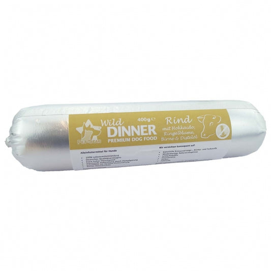 Wild Dinner Gourmetworst Rundvlees met Hokkaido - 400 g