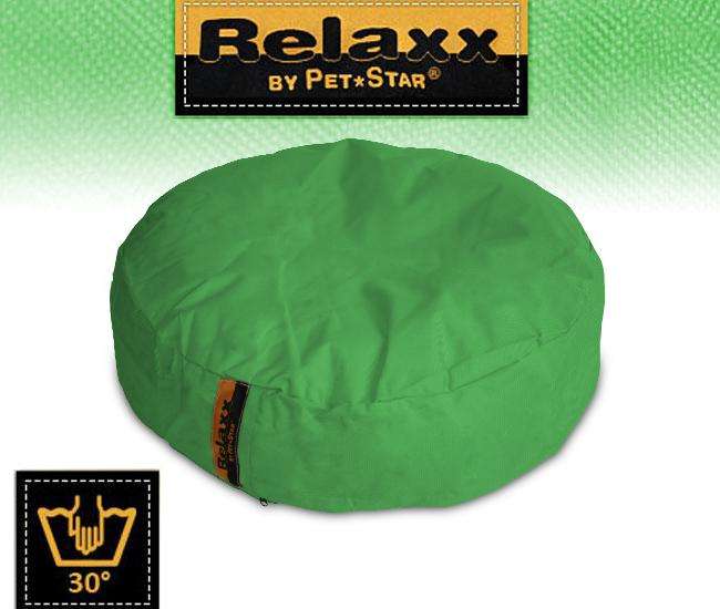Pet-Star RELAXX kussen - Rond, 70 cm - Groen