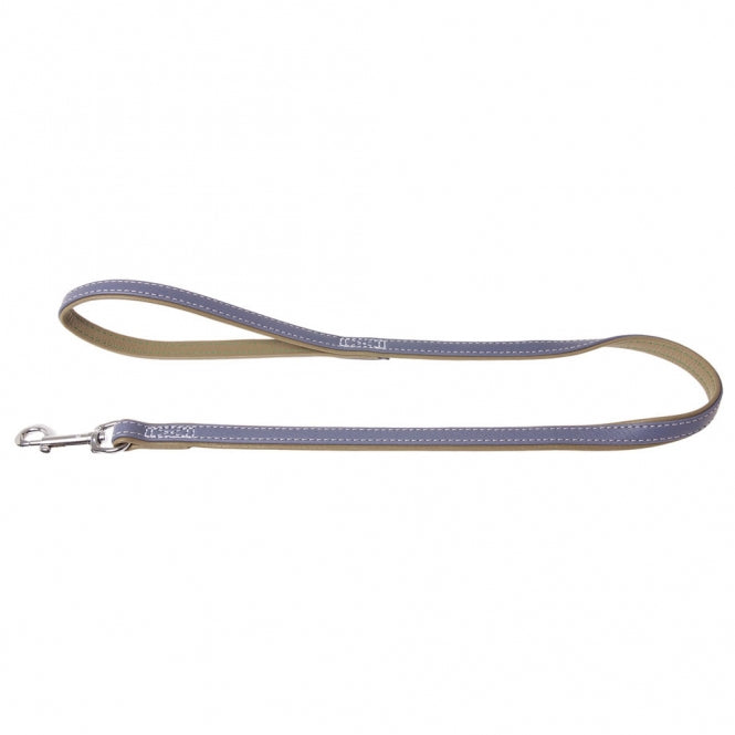 Karlie Vintage Trend Lijn - Rookblauw/Mosgroen - 100cm / 18mm