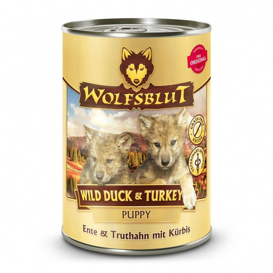 Wolfsblut - Wild Duck en Turkey - Puppy - 395g