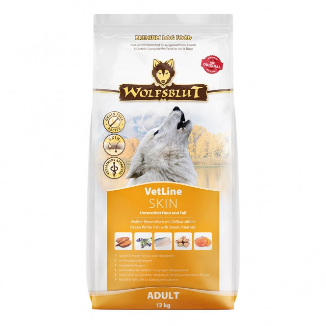 Wolfsblut VetLine Huid & Vacht - 12 kg