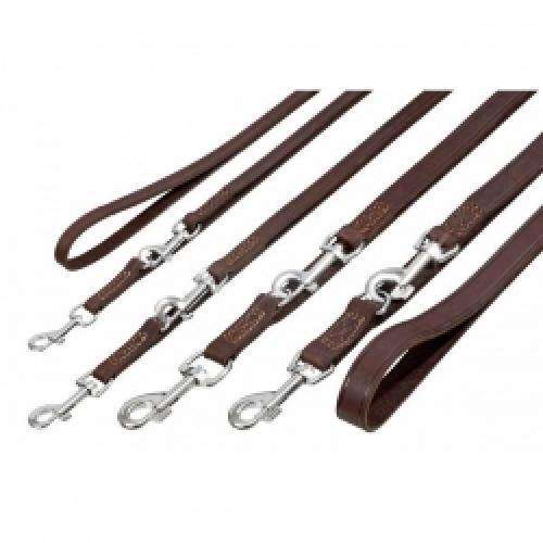 Karlie Rondo riem gestikt - Bruin - 130 cm - 10 mm / 130 cm