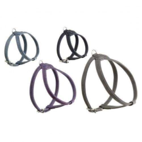 Karlie - Buffalo Denim - Harnas - Grijs - 10 mm / 20-27 cm