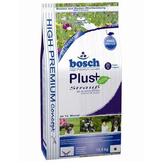 Bosch Plus Struisvogel & Aardappel - 12,5 kg