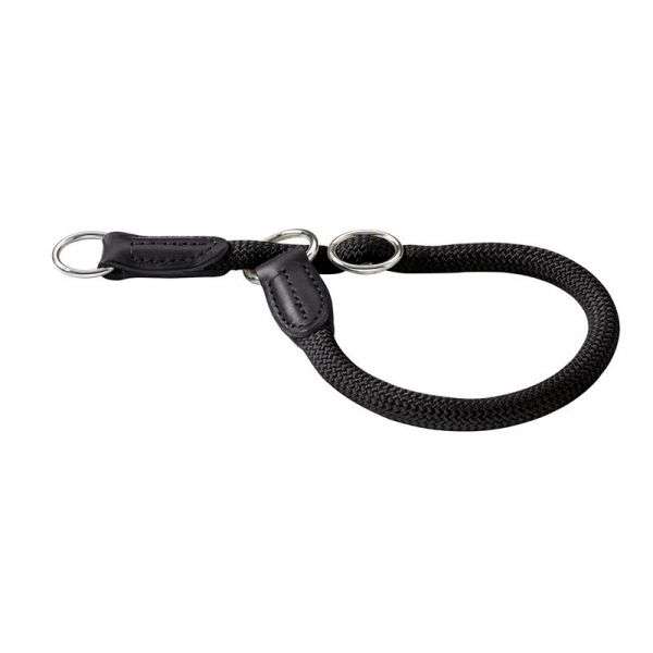 Hunter Dressurhalsband Freestyle - Zwart - 50 / 10 (50 cm × 10 mm)