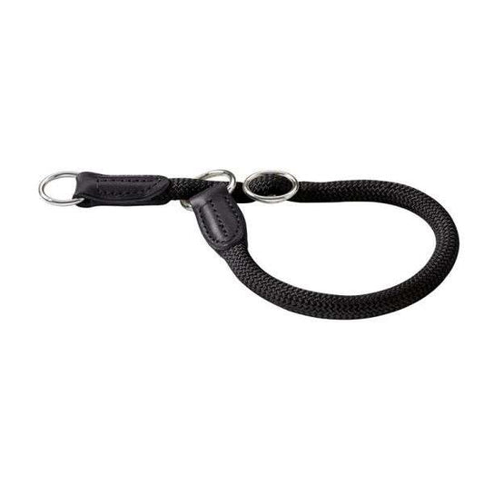 Hunter Dressurhalsband Freestyle - Zwart - 50 / 10 (50 cm × 10 mm)