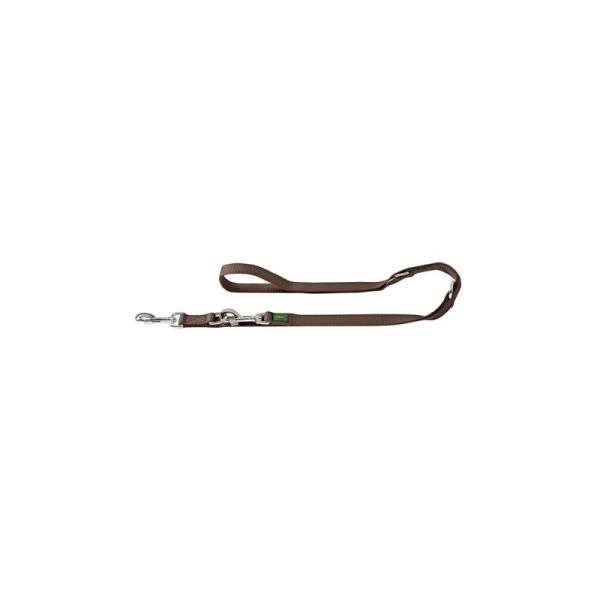 Hunter Verstelbare Geleidingsriem - Bruin - 20 mm / 200 cm