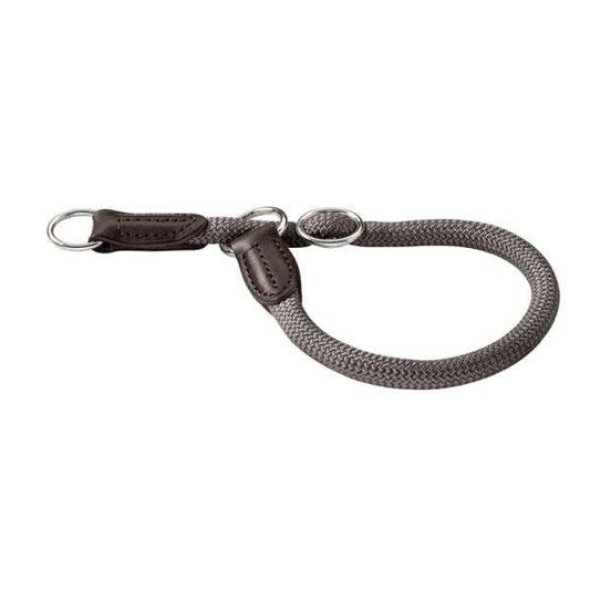 Hunter Dressurhalsband Freestyle - Grijs - 45 / 10 (45 cm × 10 mm)