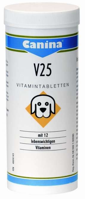 Canina Pharma V25 Vitamine-tabletten - 200 g