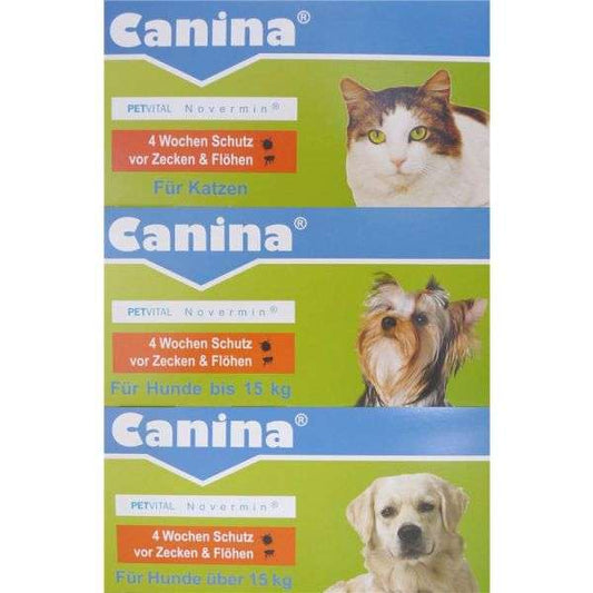 Canina Pharma PETVITAL Novermin voor Kleine Honden - 2 ml